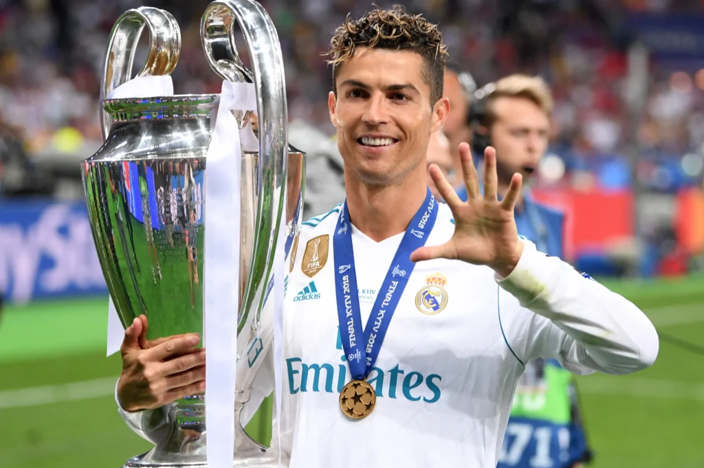 رونالدو و جام قهرمانی لیگ قهرمانان اروپا