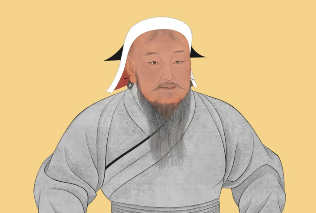 نقاشی چنگیز خان